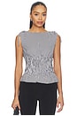 view 1 of 5 Milcah Top in Black Gingham