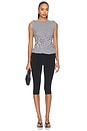 view 4 of 5 Milcah Top in Black Gingham