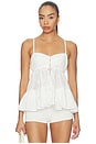 view 1 of 5 Anisha Babydoll Top in White