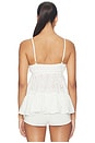 view 3 of 5 Anisha Babydoll Top in White