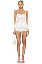 view 4 of 5 Anisha Babydoll Top in White
