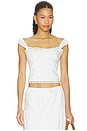view 1 of 4 Carmen Top in White