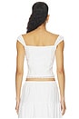 view 3 of 4 Carmen Top in White