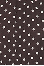 view 6 of 5 x Blake Evin Justina Halter Top in Brown & White Dot