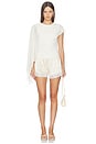 view 5 of 5 Elvira Cape Top in Ivory