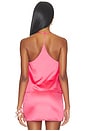 view 3 of 4 Inez Fringe Top in Watermelon Pink