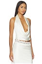 view 2 of 4 Rowan Drape Top in Ivory