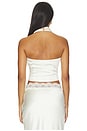 view 3 of 4 Rowan Drape Top in Ivory