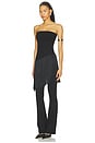 view 3 of 4 Martini Fringe Top in Black