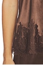 view 6 of 5 Zoella Strapless Top in Dark Brown