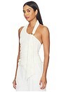 view 2 of 5 Cade Halter Top in Ivory