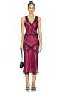 view 5 of 5 Priscilla Lace Top in Burgundy