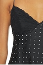 view 6 of 5 Oaklan Top in Black & White Dot