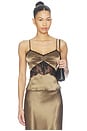 view 1 of 5 Bethanie Cami Top in Olive
