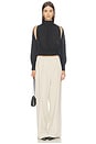 view 5 of 4 Merilee Open Back Top in Black