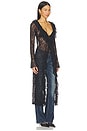 view 2 of 3 Alisia Duster Top in Black Lace