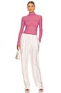 view 4 of 4 Sadie Ruched Top in Pink