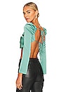view 1 of 5 Kaela Open Back Top in Teal
