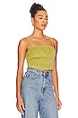 view 2 of 4 Sonny Ruched Cami Top in Olive