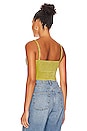 view 3 of 4 Sonny Ruched Cami Top in Olive