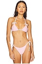 view 1 of 4 Fiorella Bikini Top in Pink