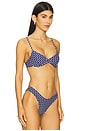 view 2 of 4 Bali Bikini Top in Navy
