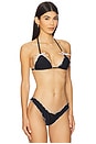 view 2 of 4 Merina Bikini Top in Black