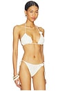 view 2 of 6 Lakeisha Crochet Bikini Top in Ivory