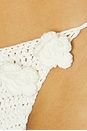 view 6 of 6 Lakeisha Crochet Bikini Bottom in Ivory