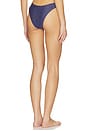view 3 of 4 Riley Bikini Bottom in Blue Denim