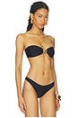 view 2 of 4 Mahala Bandeau Bikini Top in Black