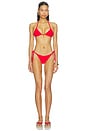 view 4 of 5 Cher Bikini Top in Cherry