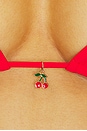 view 5 of 5 Cher Bikini Top in Cherry