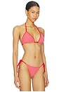 view 2 of 6 Briony Bikini Top in Red Gingham