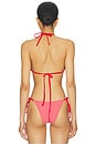 view 3 of 6 Briony Bikini Top in Red Gingham