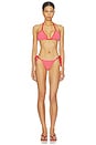 view 4 of 6 Briony Bikini Top in Red Gingham