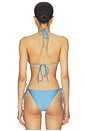 view 3 of 4 Junia Bikini Top in Blue