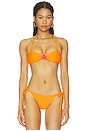 view 2 of 6 Abilene Bandeau Bikini Top in Orange