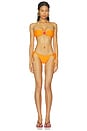 view 4 of 5 Abilene Bikini Bottom in Orange