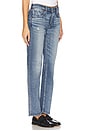 view 2 of 6 Linden Slim Straight Jeans in Light Blue