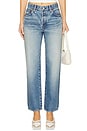 view 1 of 6 Parkchester Straight Jeans in Light Blue