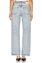 view 4 of 6 Wildwood Straight Low Jeans in Light Blue
