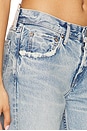 view 6 of 6 Wildwood Straight Low Jeans in Light Blue
