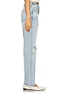 view 3 of 6 Odessa Straight-low Jeans in Light Blue