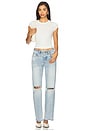 view 5 of 6 Odessa Straight-low Jeans in Light Blue
