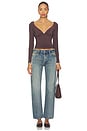 view 5 of 6 Showell Straight Jeans in Blue