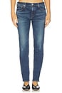 view 1 of 6 Glocester Skinny Long Jeans in Dark Blue