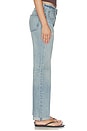 view 3 of 6 Copper Straight Leg Jeans in Light Blue