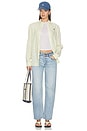 view 5 of 6 Covington Straight Low Jeans in Light Blue