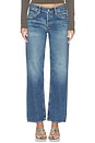 view 1 of 6 Wheeling Straight Low Jeans in Blue